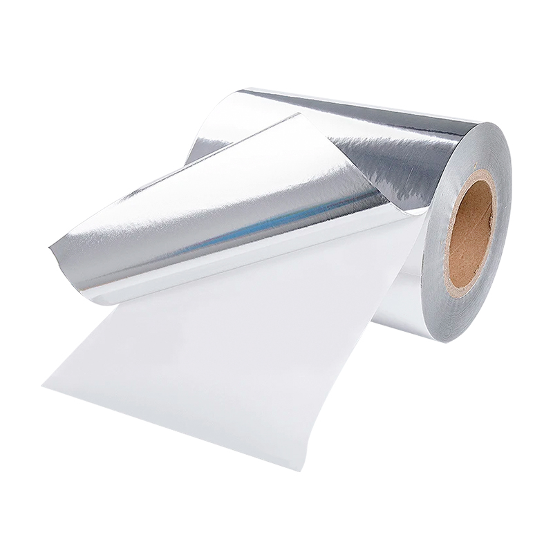 Ljussilver PP-etikettmaterial