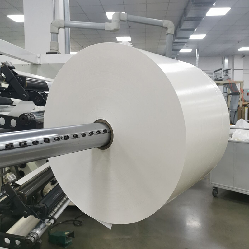 25um Bright White PET/Acrylic Solvent adhesive/80g White Liner