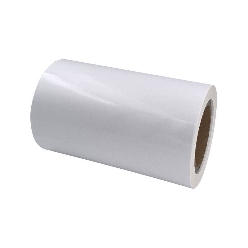 60um ljus vit PP-etikettmaterial