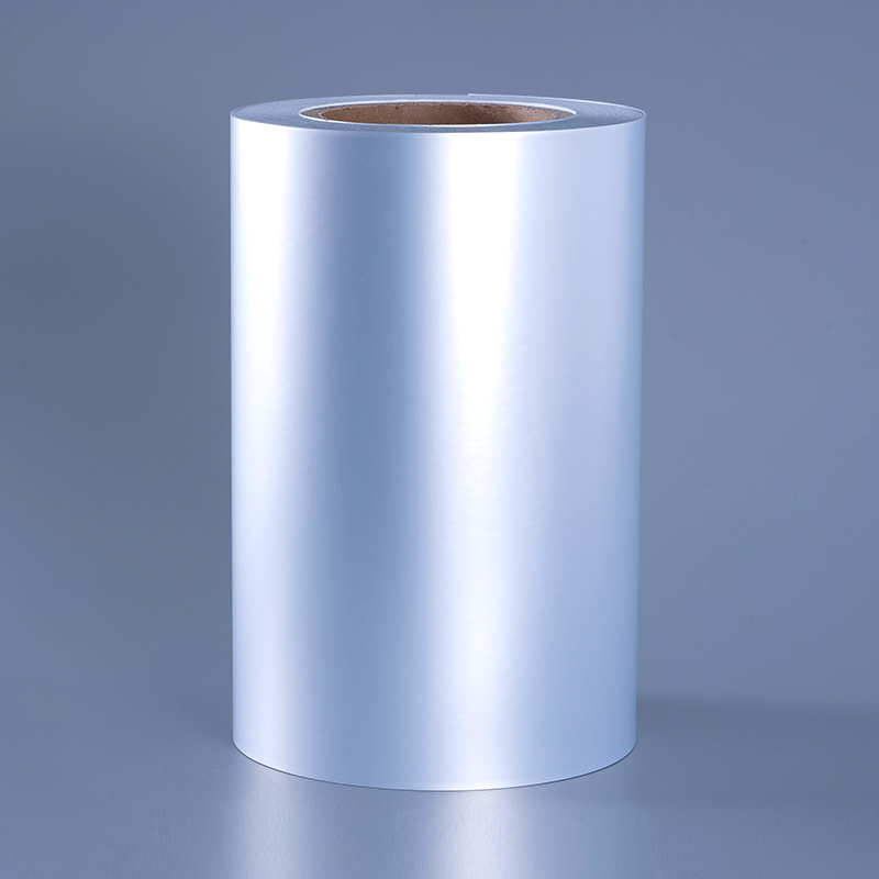 50mic Premium Matt Silver Polyester Film Självhäftande Film med Lösningsmedel Akryl Adhesiv Alkoholbeständig och Högtemperaturbeständig