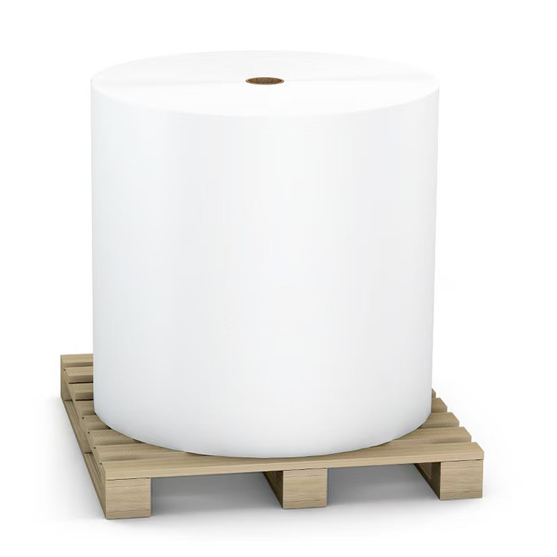 80gsm träfritt klistermärkepapper flexotryck med fryst lim