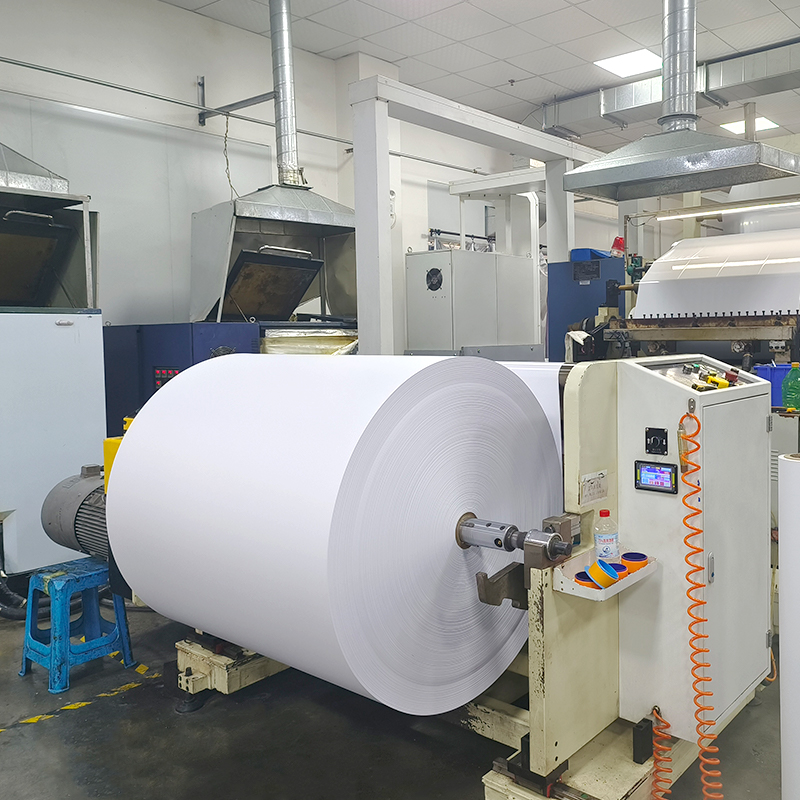 Matt bestruket papper för bläckstråleutskrift klistermärkepapper