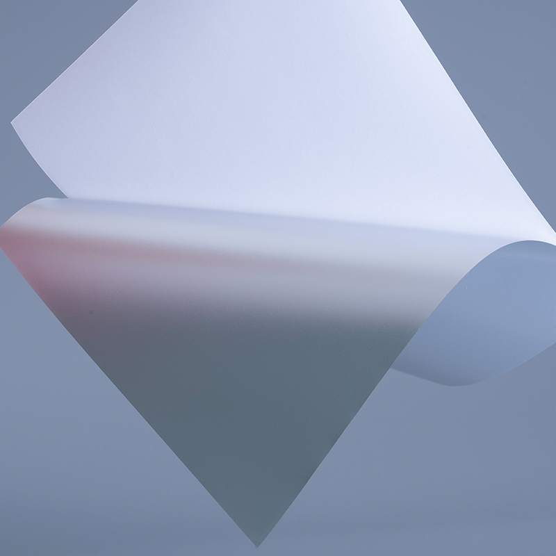 Självhäftande Bläckstråle Matt Silver PET-film