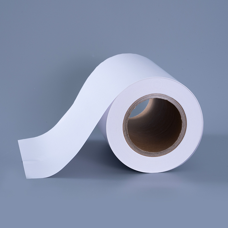 Bläckstråleskrivbart vattentätt glänsande vitt vinylklistermärkepapper