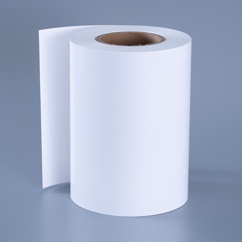 Bläckstråleskrivbart vattentätt glänsande vitt vinylklistermärkepapper