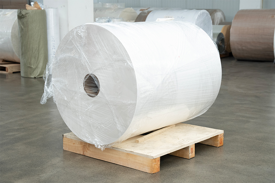 Bläckstråle matt vit PP-film