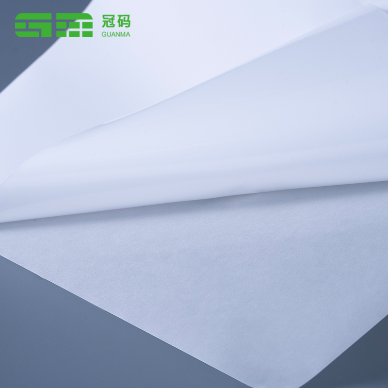 75mic avtagbar etikett PP syntetiskt pappersetikett jumborulle