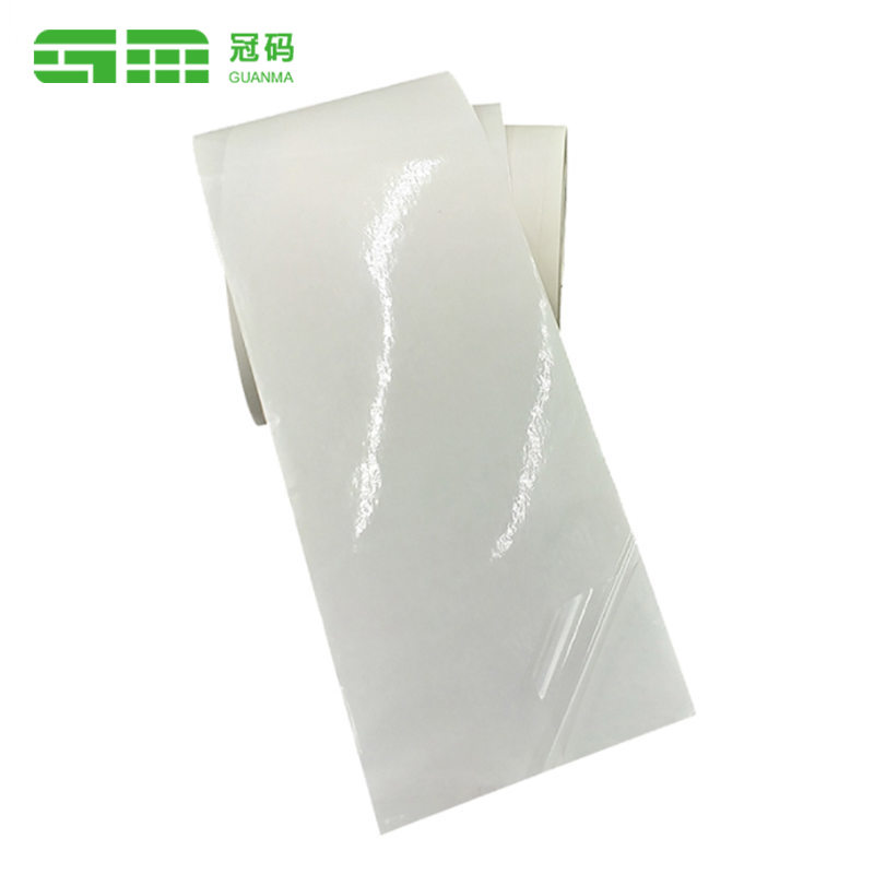 Starkare vidhäftning Gummilim Däckhäftande pappersetikett