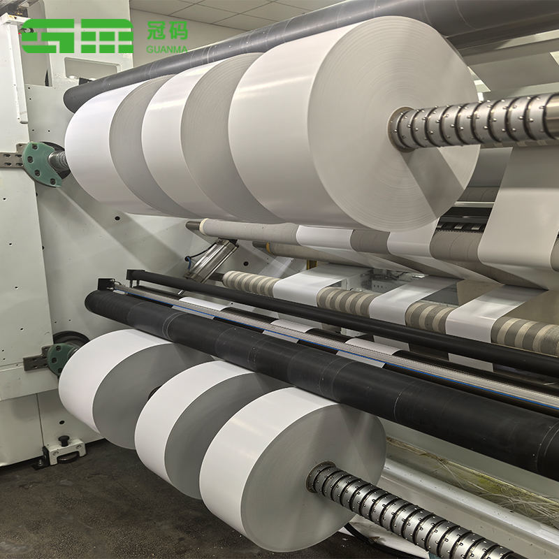 Starkare vidhäftning Gummilim Däckhäftande pappersetikett